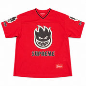 Pre-Owned Supreme Spitfire Football Jersey Red