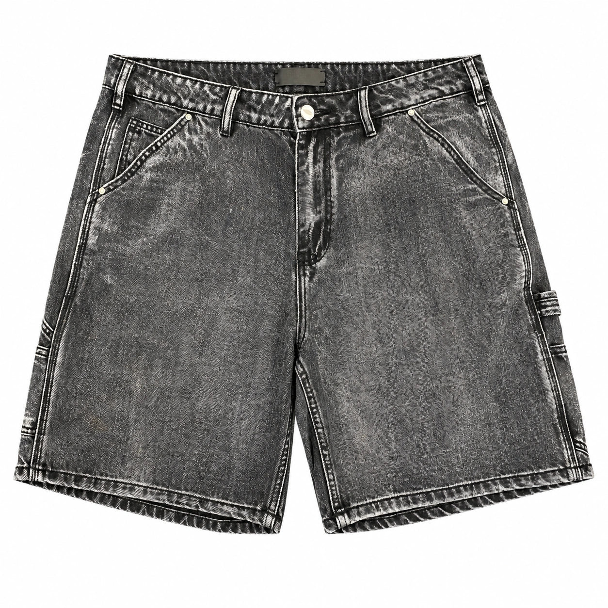 Pre-Owned HMDD Star Shorts Black