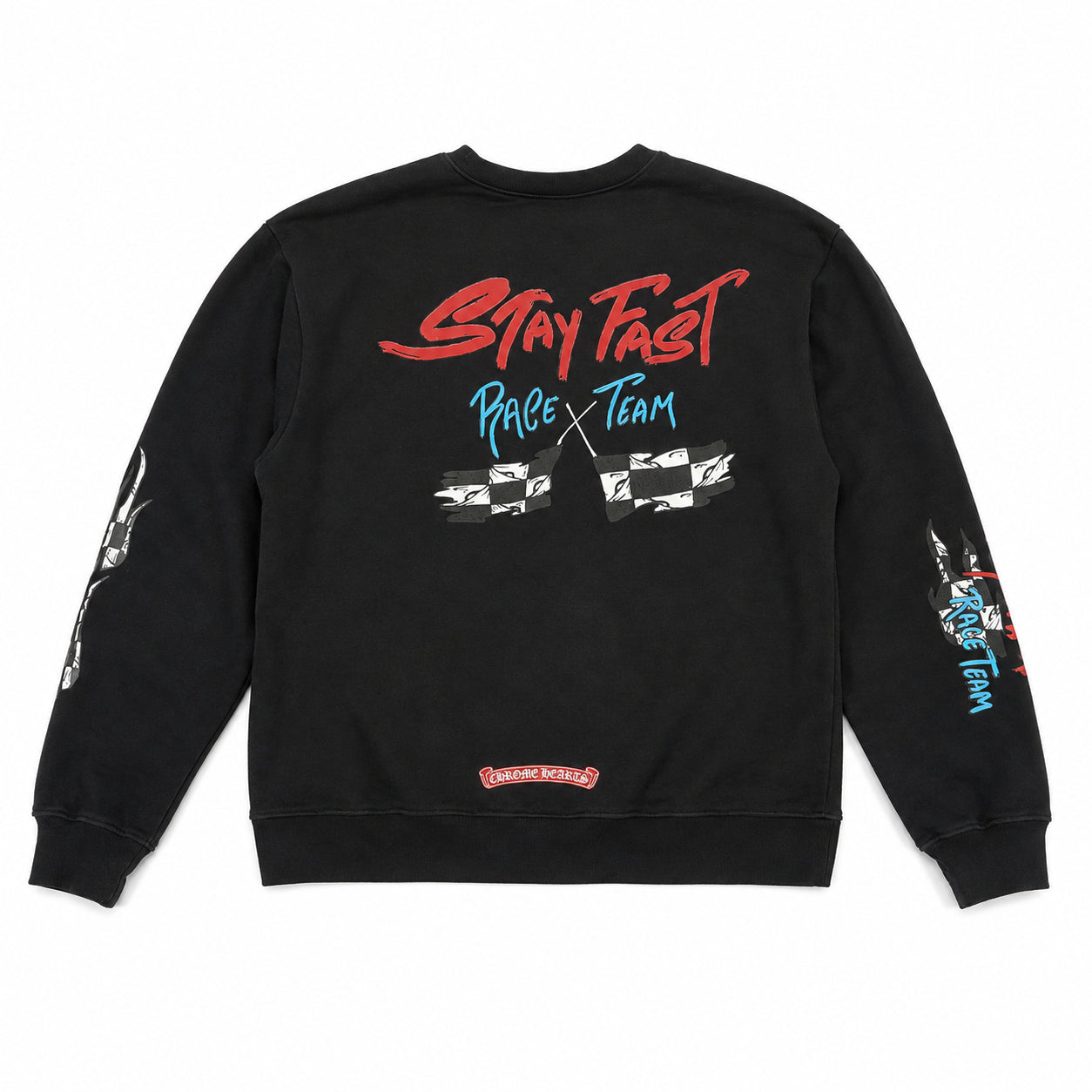 Pre-Owned Chrome Hearts Matty Boy Stay Fast Crewneck