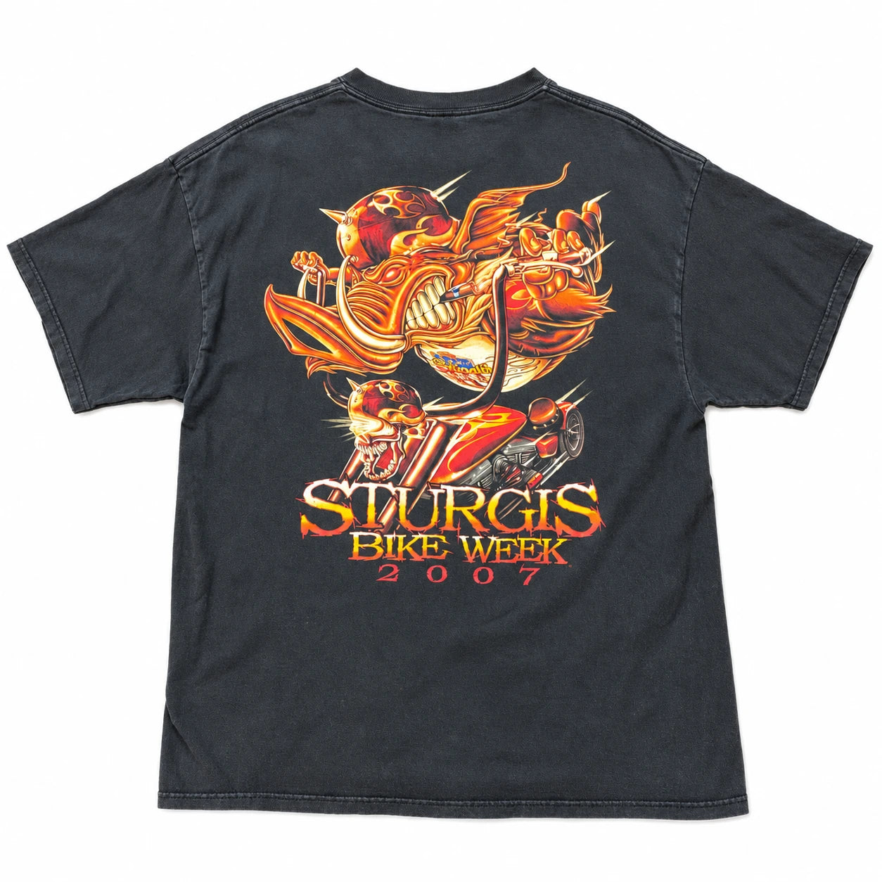 Vintage Sturgis Flaming Boar Tee