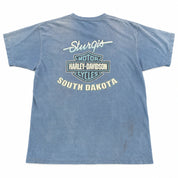 (FS) Vintage Harley Davidson Sturgis Tee Blue