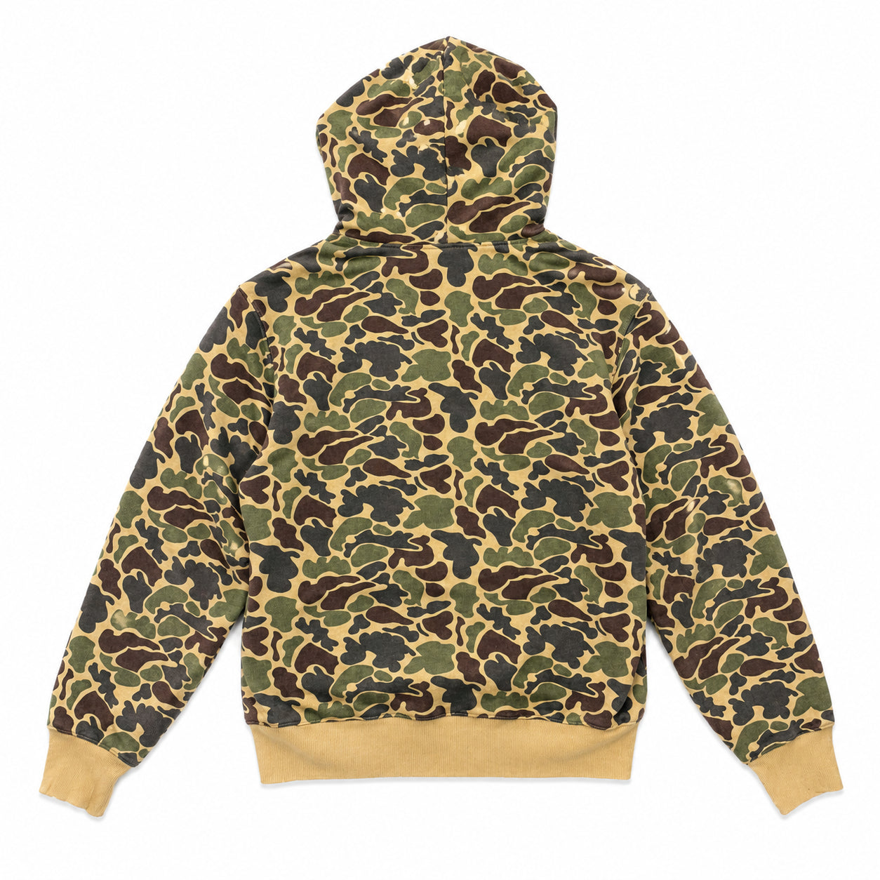 Pre-Owned Stussy Workgear Hoodie Camo