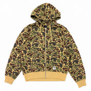 Pre-Owned Stussy Workgear Hoodie Camo