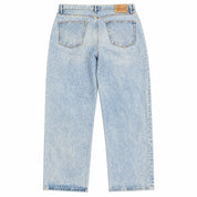 Pre-Owned Stussy Big Ol Jeans Light Blue