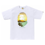 Bape College Tee Sunset