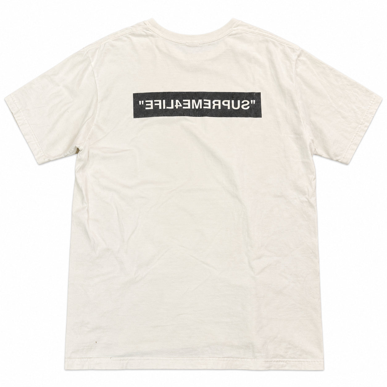 Pre-Owned Supreme 4 Life Tee White