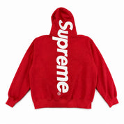 Pre-Owned Supreme Satin Applique Hoodie Red (FW25)