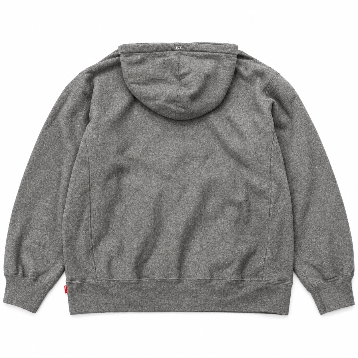 Pre-Owned Supreme Box Logo Hoodie Charcoal FW21