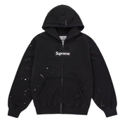 Supreme MM6 Maison Margiela Box Logo Zip Up Hooded Sweatshirt