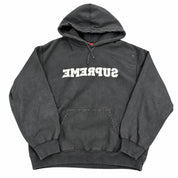 Pre-Owned Supreme Reverse Hoodie Black