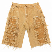 Re-Worked Carhartt 3/4 Short Tan 34x27