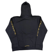Chrome Hearts Vertical Logo Hoodie Army Green