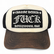 Pre-Owned Chrome Hearts Fuck Hat