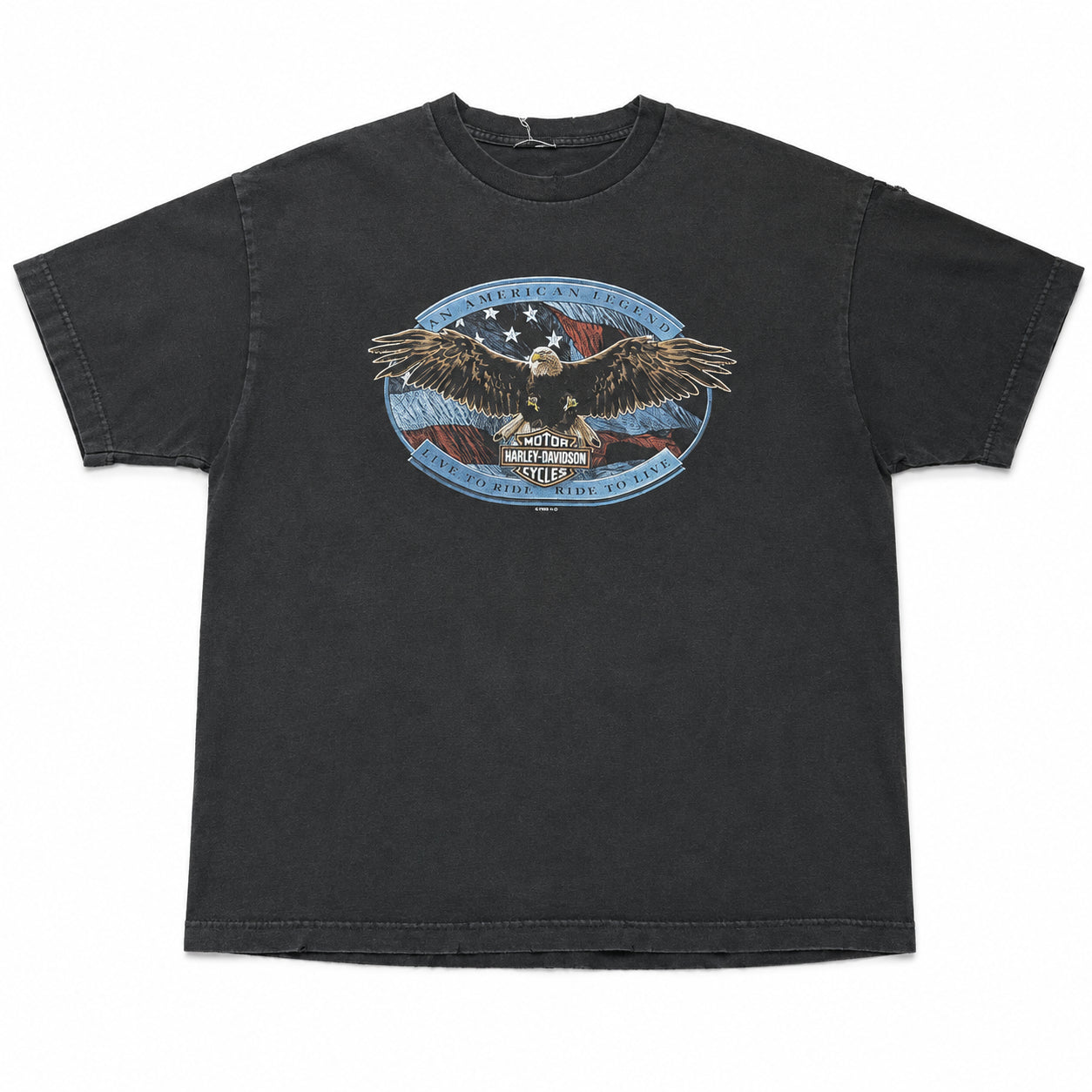 (FS) Vintage Harley Davidson VO York Tee