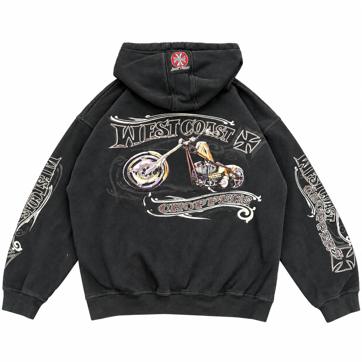 (FS) Vintage WCC Purple Bike Hoodie