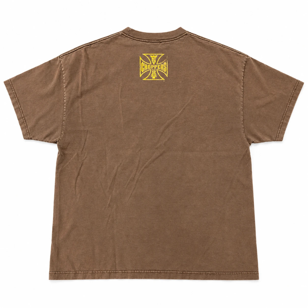 (FS) Vintage WCC Choppers For Life Tee Brown