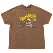 (FS) Vintage WCC Choppers For Life Tee Brown