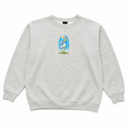 (FINAL SALE) VINTAGE World Industries Wet Willy Golf Crewneck Grey
