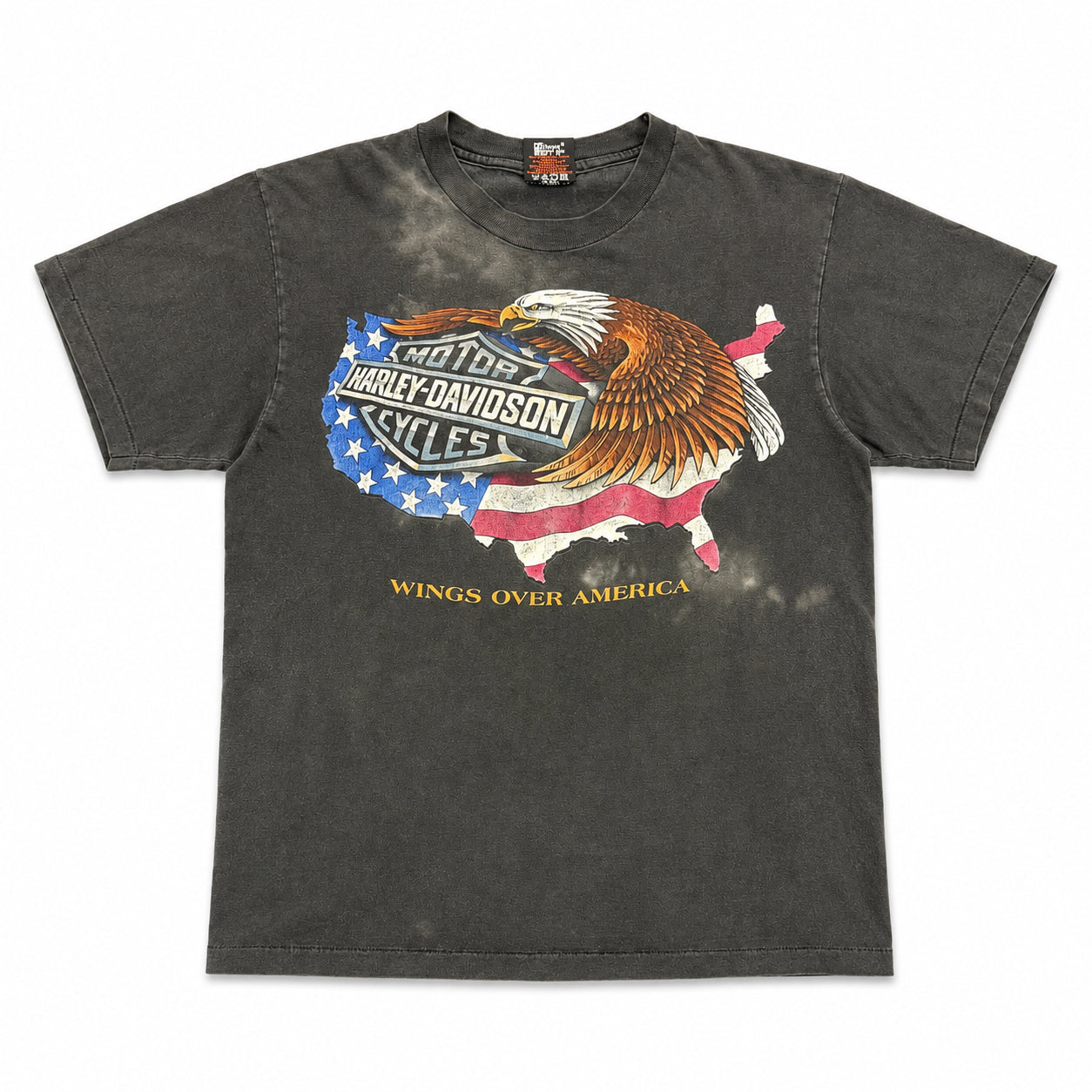 (FS) Vintage Harley Davidson Wings over America Tee