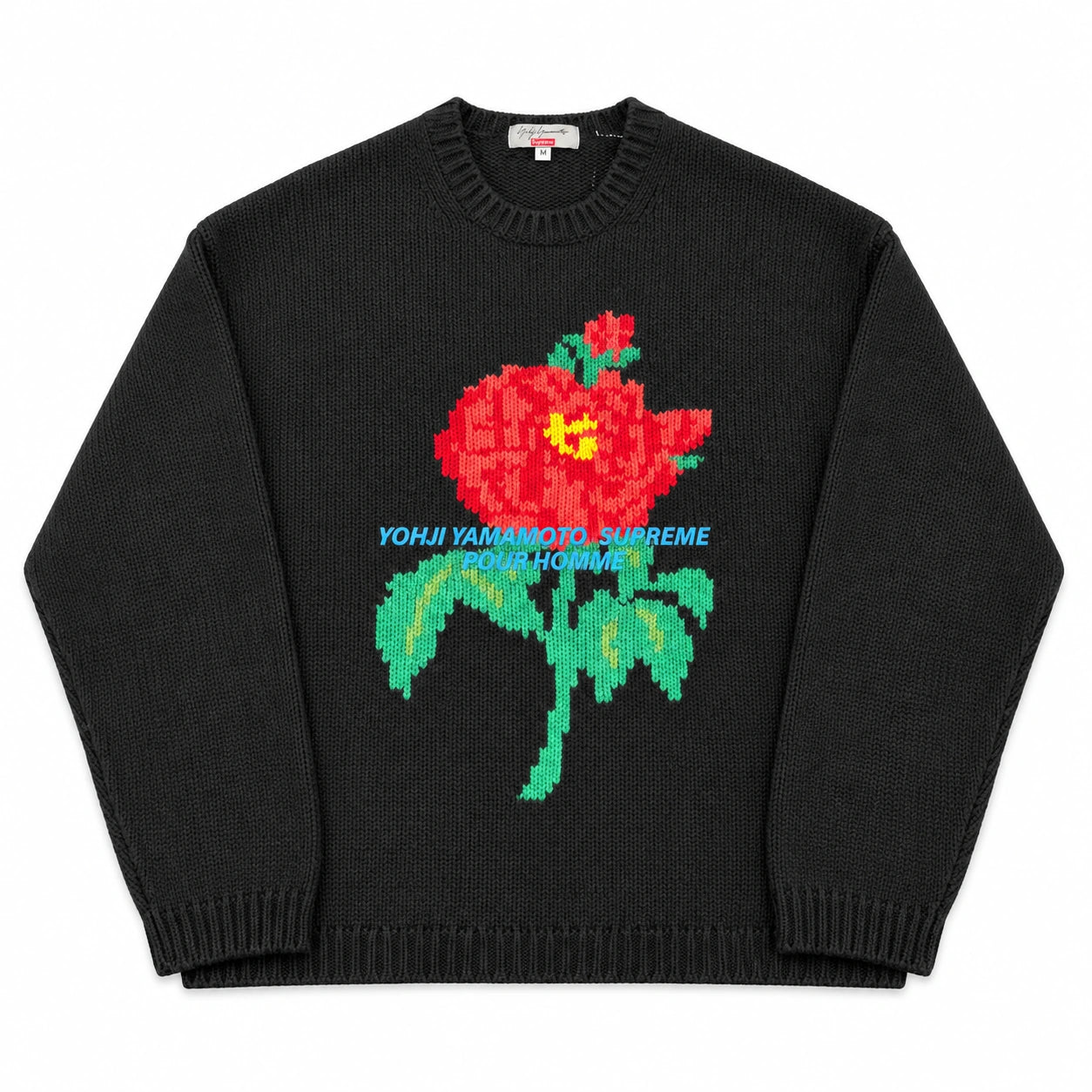 Pre-Owned Supreme Yohji Yamamoto Sweater Black